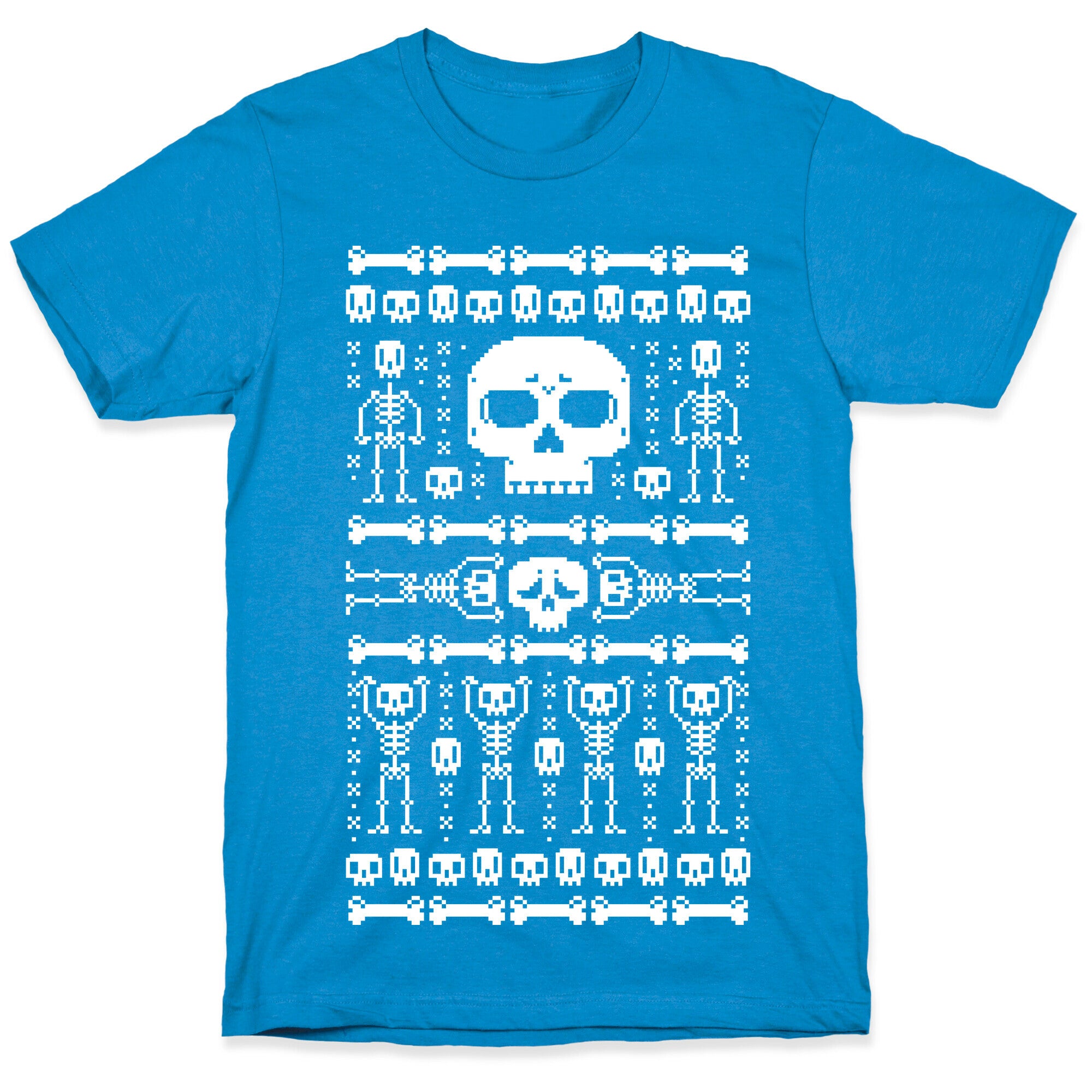 Ugly Skeleton Sweater T-Shirt